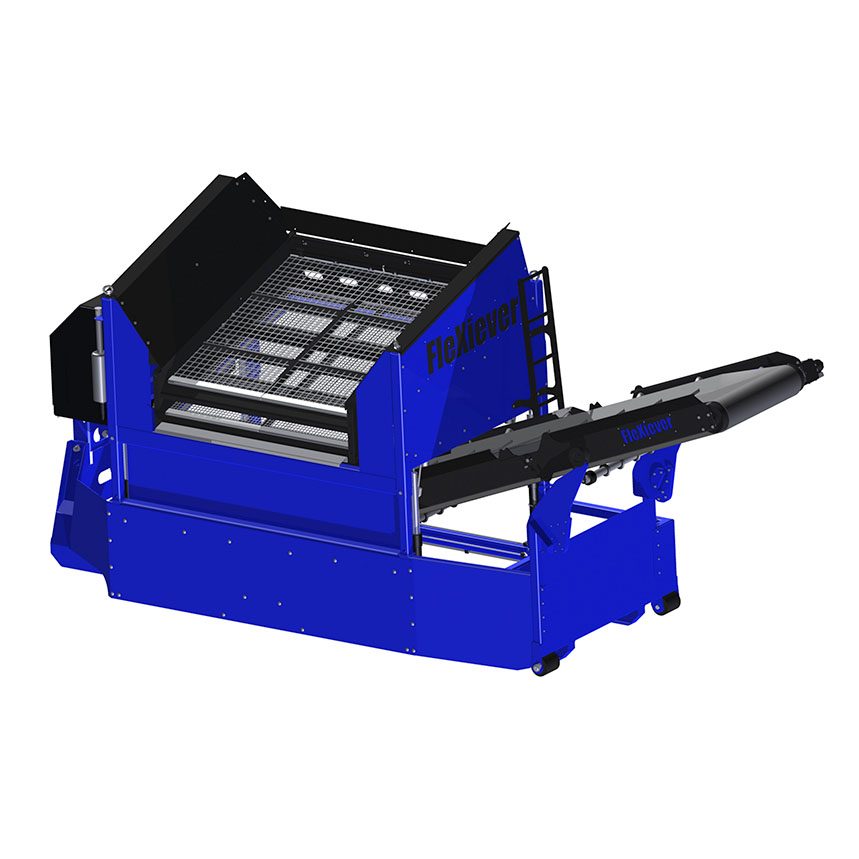 SKID 2 FRACTIES screening machine