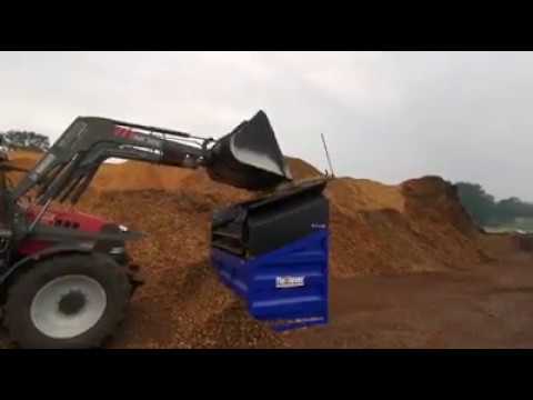 FleXiever MS40 screener screening wood chips