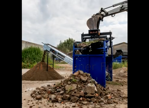 FleXiever Mini Screener Fixed screening soil