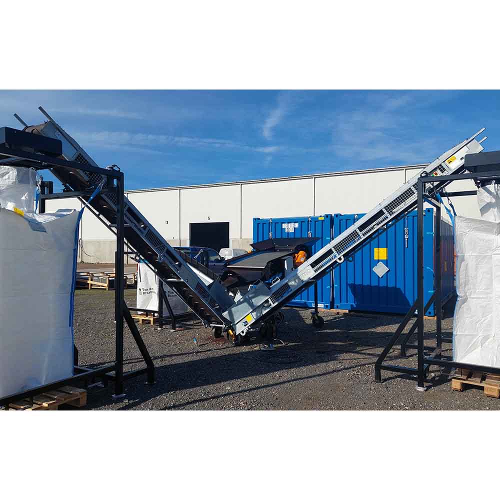 GCC rubber granules screening machine