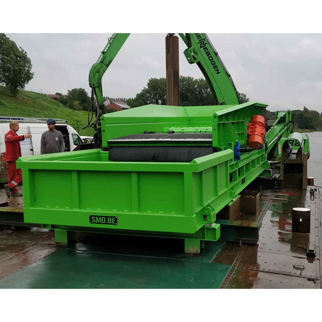DEME Group bagger zeef machine op maat FleXiever