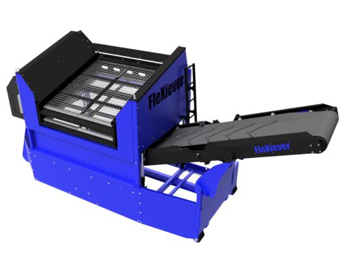 FleXiever Skid 2 fracties zeefmachine