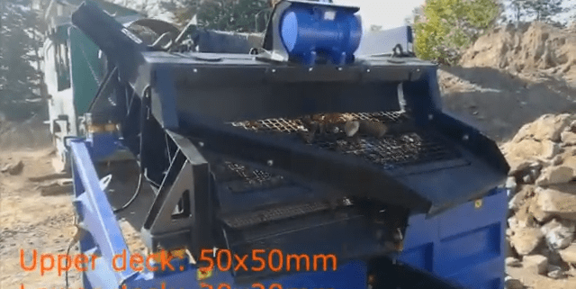 FleXiever MS30 zeefmachine afzeven steenpuin