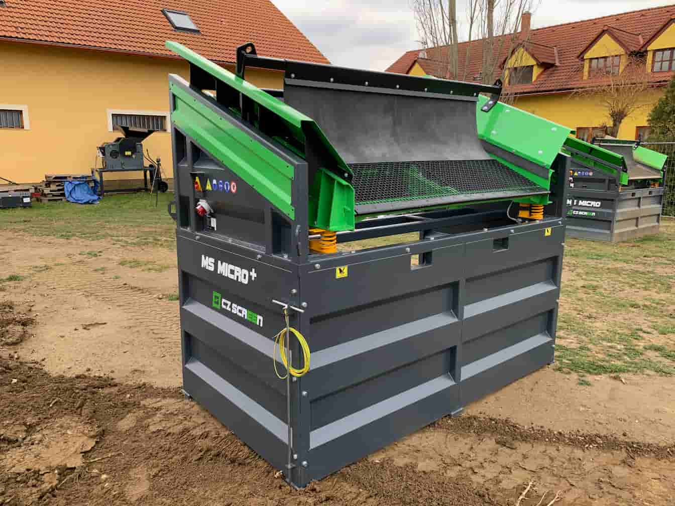 CZ screen MS Micro+ zeefmachine