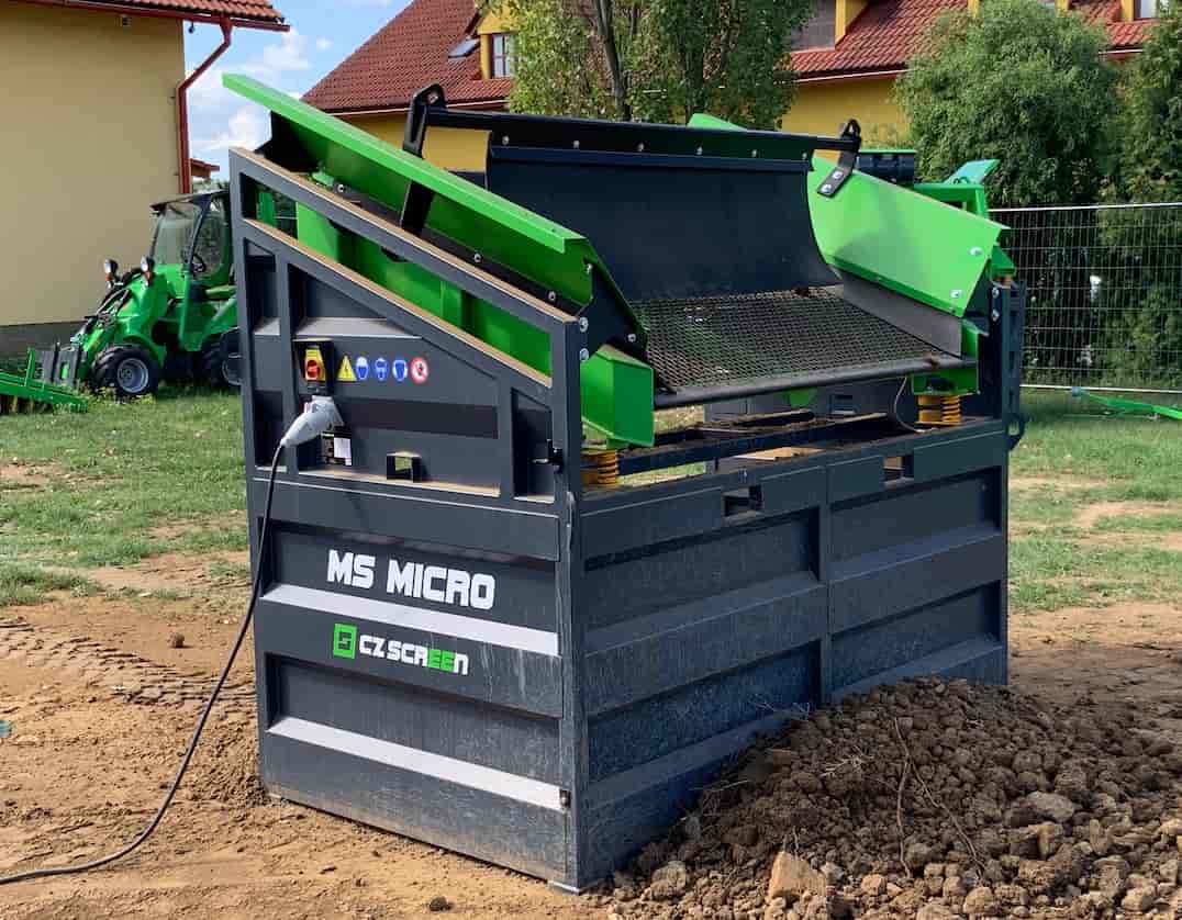 CZ screen MS Micro zeefmachine